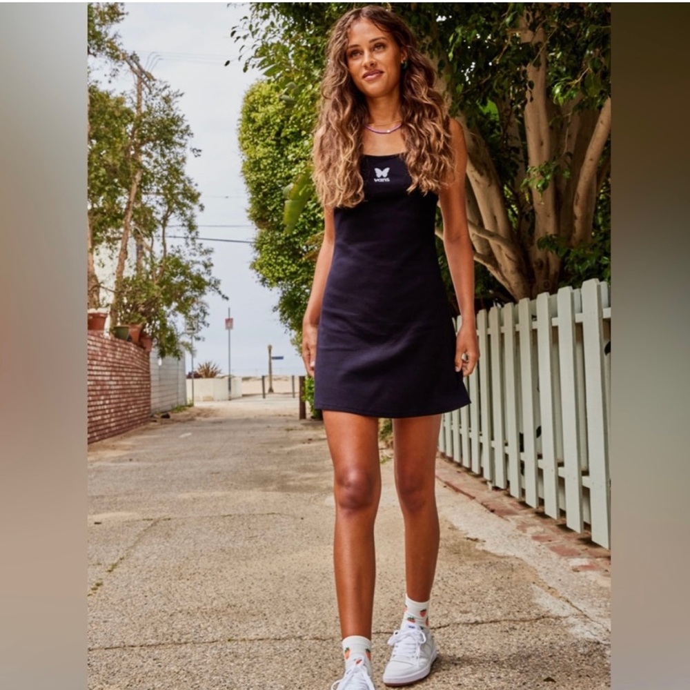 Vans Black Sleeveless Summer Mini Dress